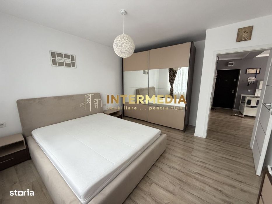 Apartament 2 camere Decomnadat 63 mp Clima Parcare Finisat Mobilat Uti
