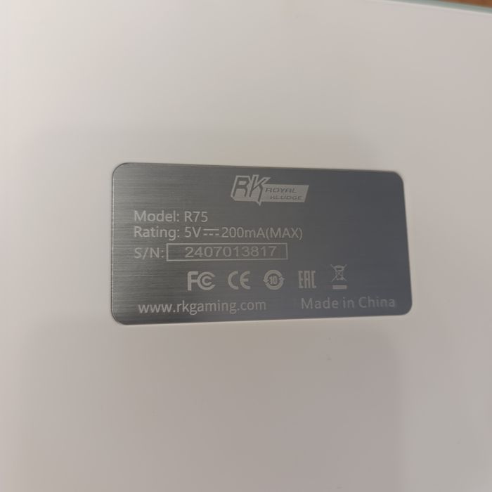 клавиатура rk 75