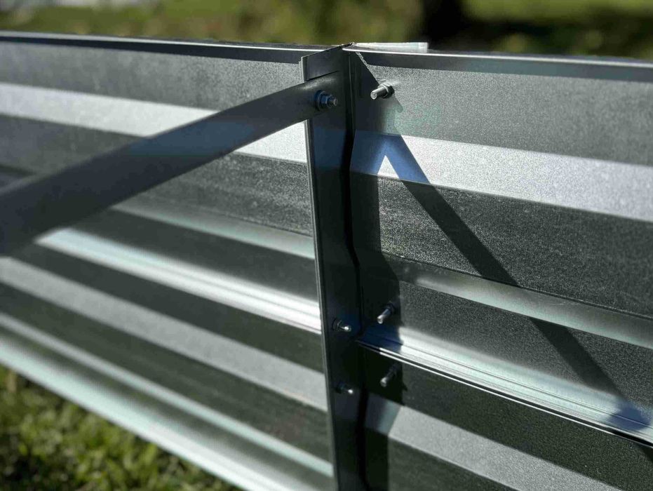 Градинска леха Primaterra сив/кафяв/ зелен цвят