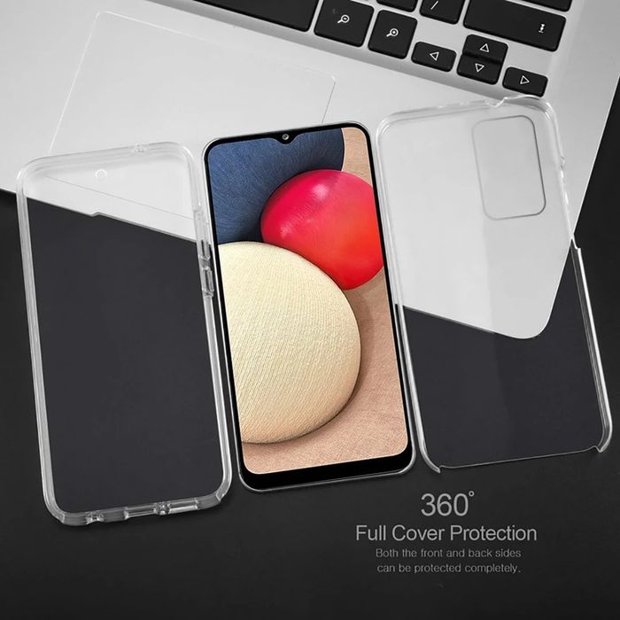 Прозрачен 360° Градуса Кейс Samsung Galaxy A35 A55 A05s A14 A34 A54 A1