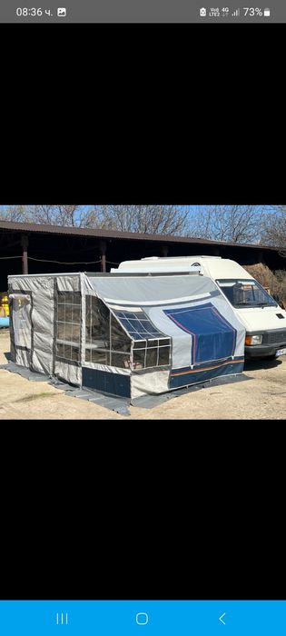 Бус - кемпер, за къмпинг и риболов