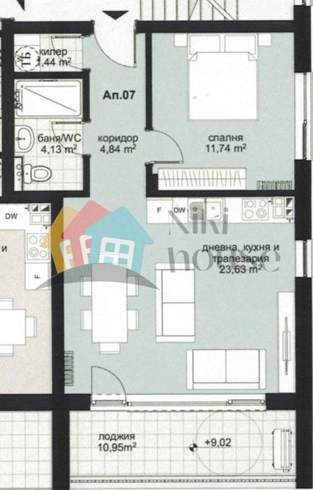 Продава се Двустаен апартамент в Варна, Виница - 73 кв.м за 714 €/кв.м - Снимка #3