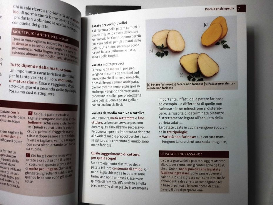 33хPatate - 33 рецепти с картофи (Готварска книга на италиански език), нова, запечатана