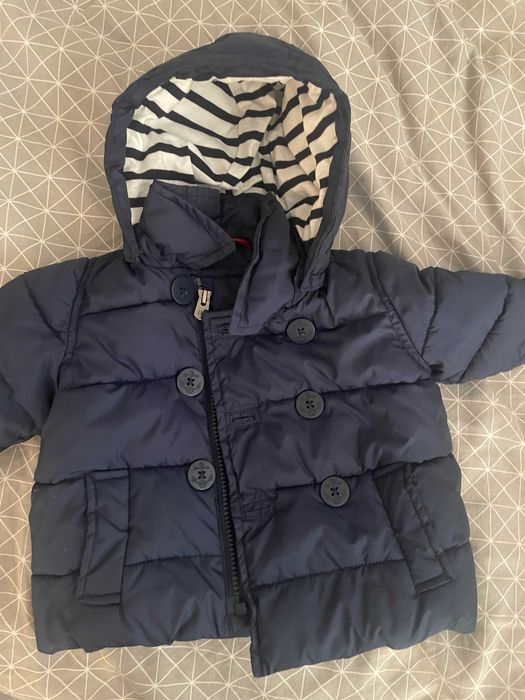 пухено бебешко яке GAP