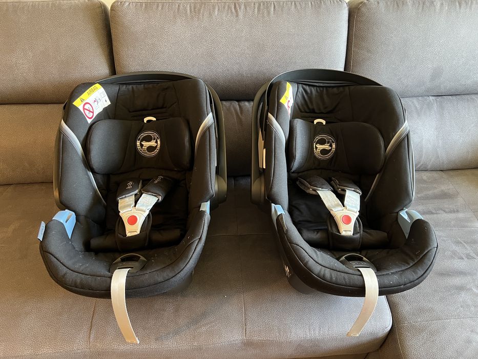 Кошчета за кола Cybex Aton 5 +представки за количка