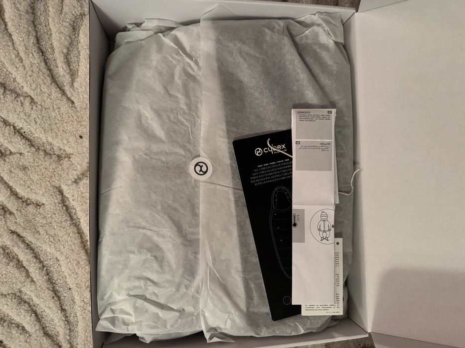 Зимен чувал Cybex Platinum Footmuff Sepia Black