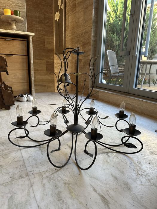 Люстра 8 рожковая