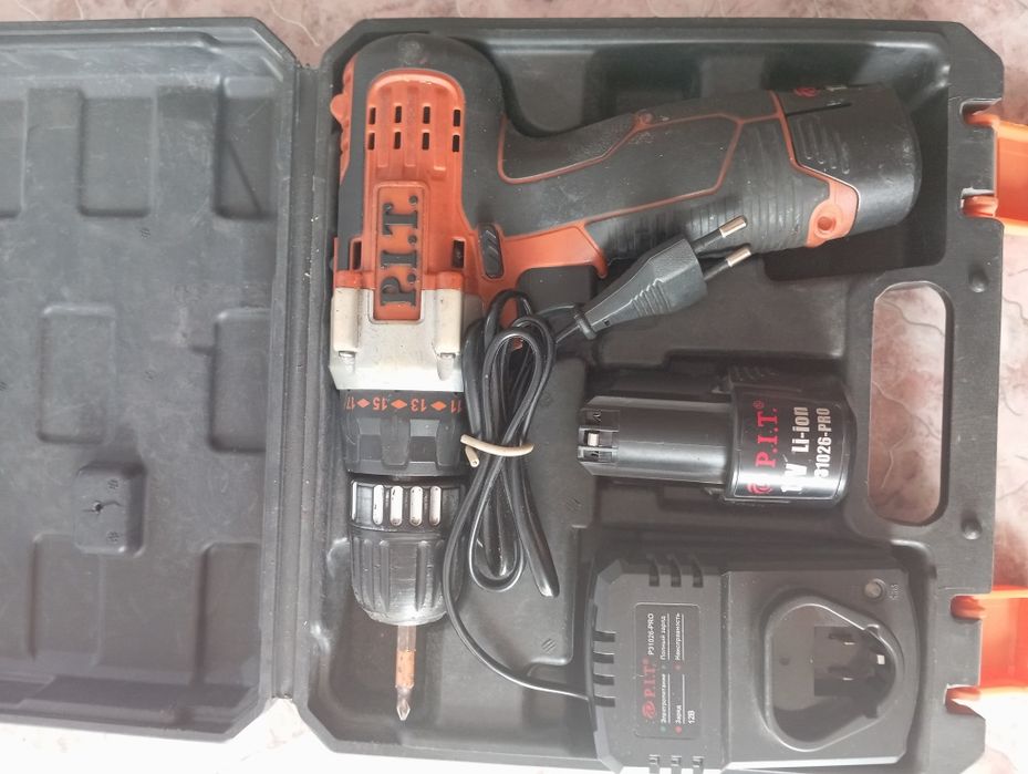 Шуруповёрт PIT полностью рабочий