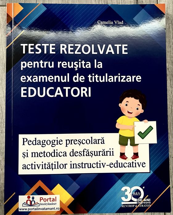 Teste rezolvate pentru examenul de titularizare