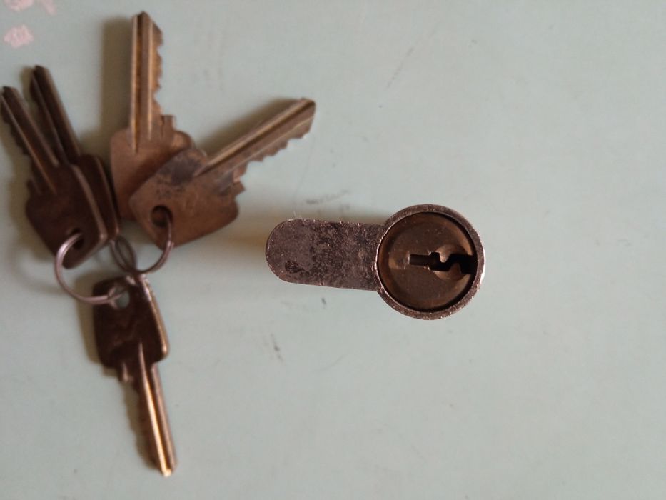 Личинка цилиндровый механизм для врезного замка с ключами