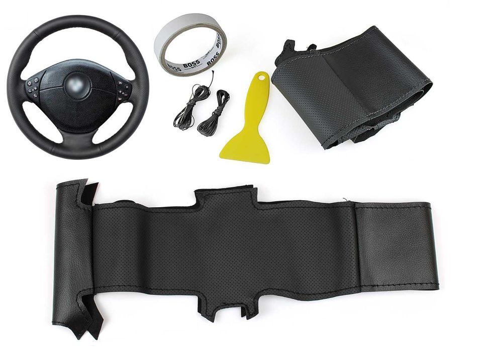 Калъф за волан шиещ БМВ - E39, X5  E53, Z3 / BMW E39, X5  E53, Z3