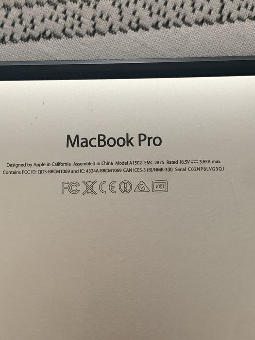 Продам macbook pro 13 mid 2014