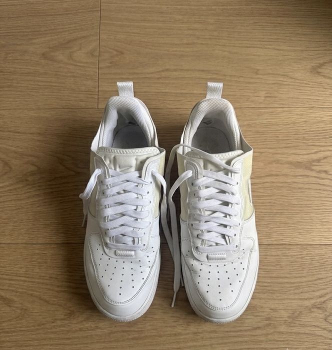 Nike Air Force 1 React White / Light Bone - Mărimea 44 (28 cm)
