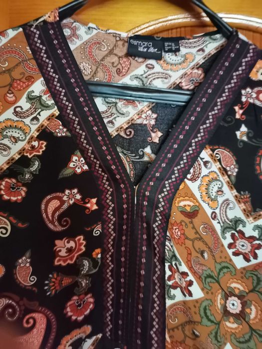 Дълга рокля в бохо стил