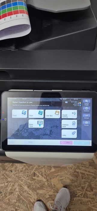 Imprimanta Copiator Develop Ineo +250i Contor 74966 pagini