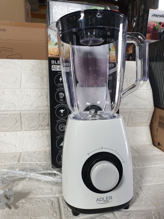 Blender AD 4085, ADLER , Plastic,1.5l, 2 Viteze, 1000W