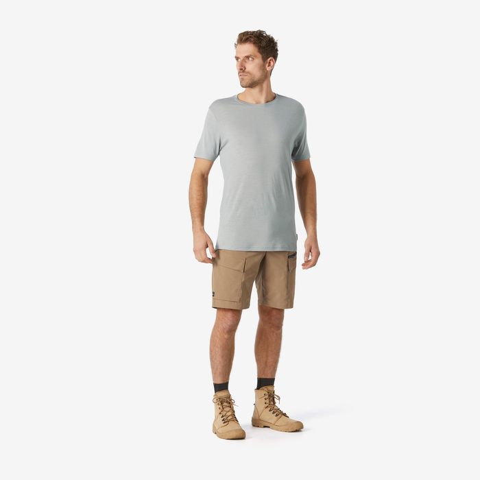 Pantalon scurt Travel 900 Maro Bărbați - produs resigilat Decathlon
