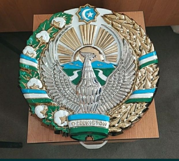 Герб Байрок флаг  доставка Узбекистон буйлаб етказиб берамиз