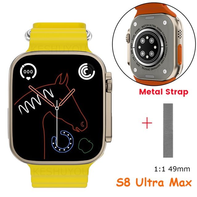 I WATCH Ultra S8 Ultra Watch Supper 2.08 Big Inch