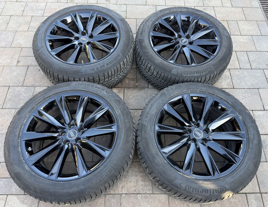 Jante originale Audi Q8 E tron Q7 Continental 255 50 20 profil 7mm