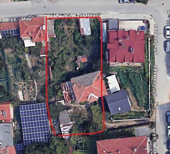 Парцел за строеж срещу обезщетение в Благоевград кв. Грамада