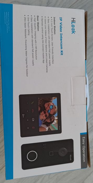 Kit videointerfon analog Hikvision HiLook VI-K46P, 2MP