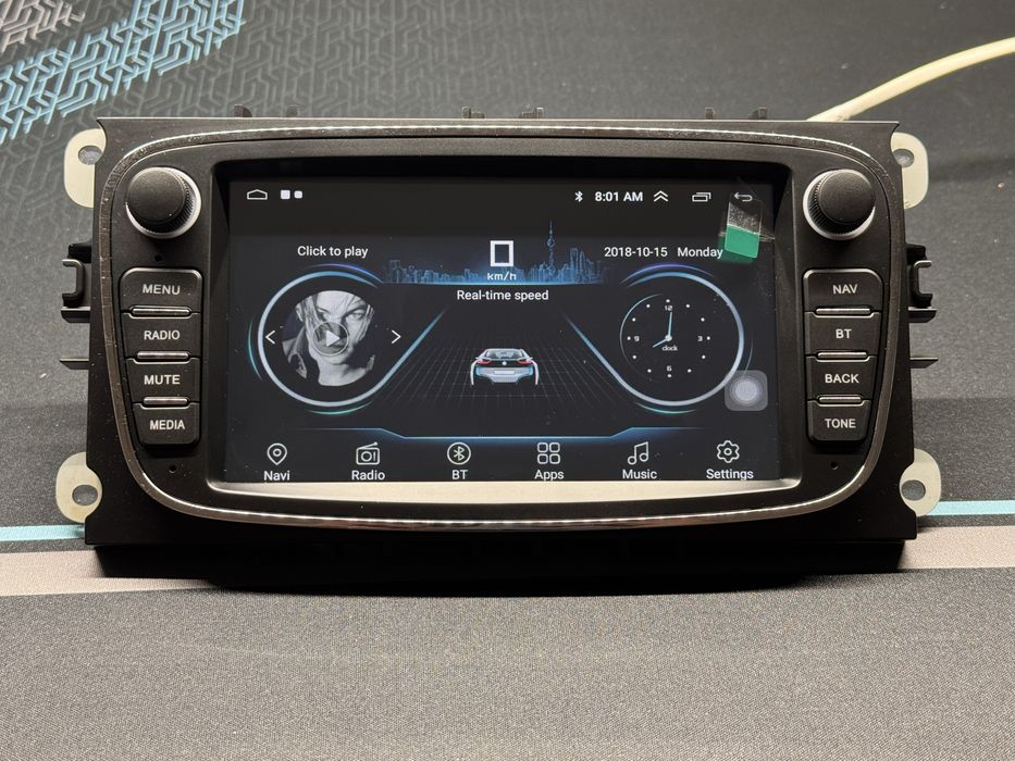 Navigație Dedicată Ford Focus 2 - Wireless CarPlay & Android Auto