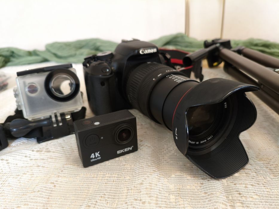 Фотоаппарат Canon 600d, 18-200mm