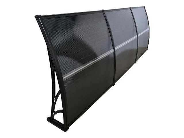 PROFIANDHOBBY.COM Навес Козирка 300х80 см тъмно сив