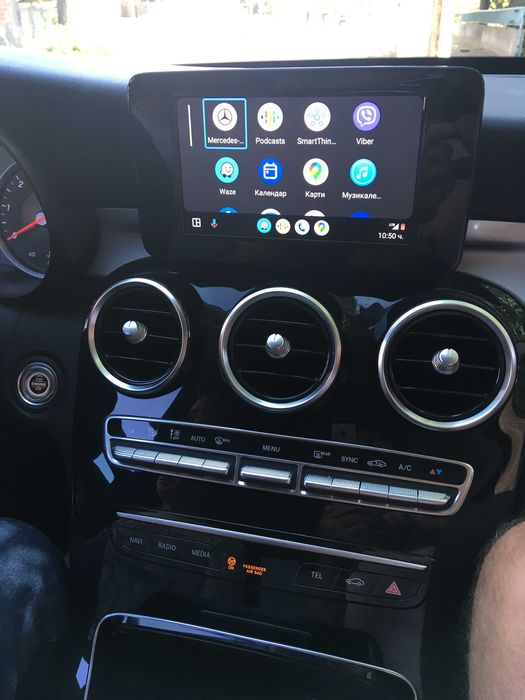 Mercedes Benz C W205 Apple CarPlay GLC W253 Android Auto Hu5S2Entry sd