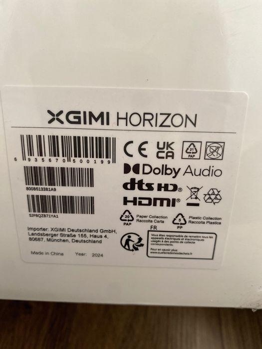 Xgmi Horizon  Model: XK03k Nou, Sigilat!