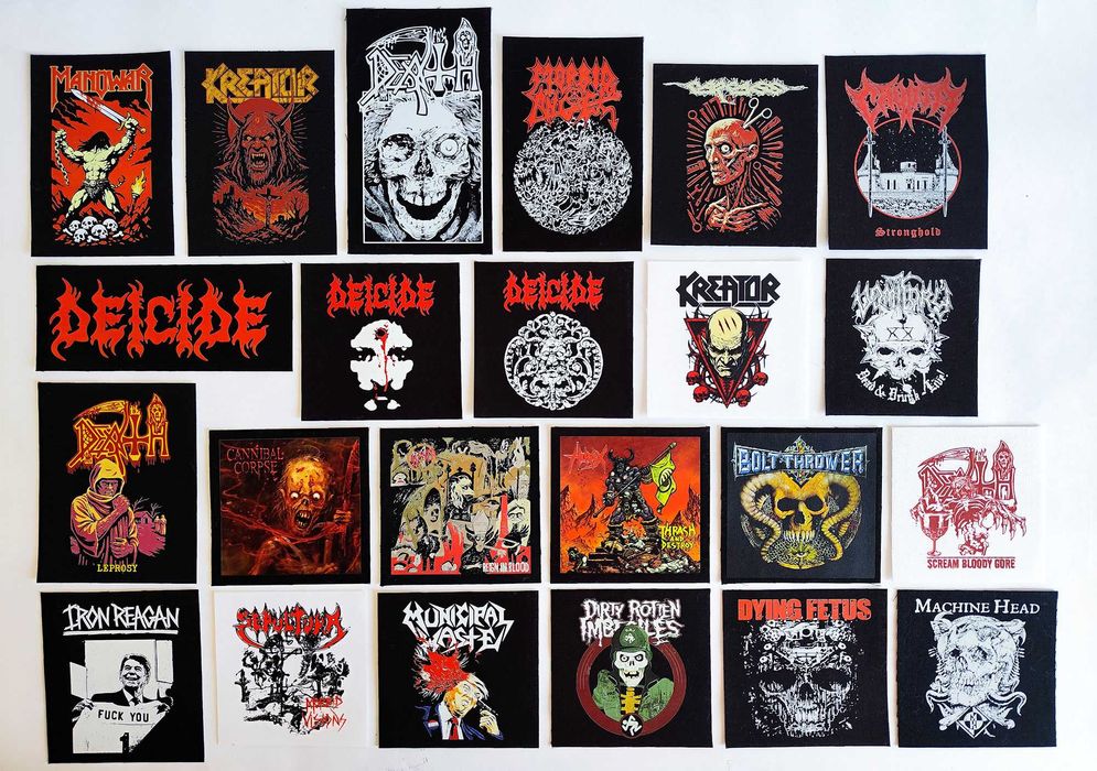 Метъл,Пънк,Рок аксесоари (нашивки,тениски и др,)Metal,Punk,HC,thrash