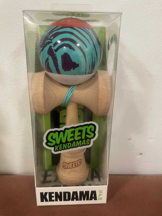 Kendama SWEETS STICKY CLEAR originale, noi, sigilate