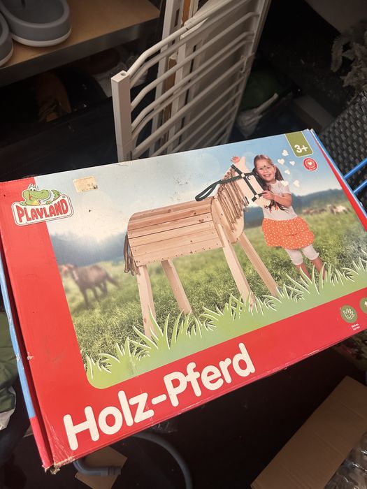 Calut din lemn pentru copii