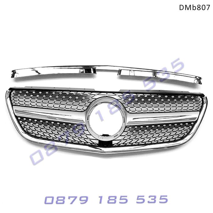 Предна GT решетка Mercedes VITO W447 16-20 мерцедес вито диамант тунин