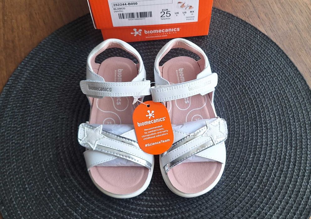 Сандали - чисто нови - Biomecanics, Geox, Superfit - н. 25