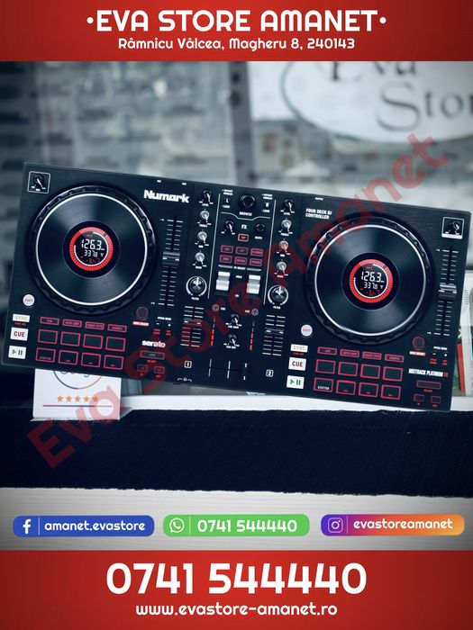 Controller DJ 4 Deck Numark Mixtrack Platinum FX