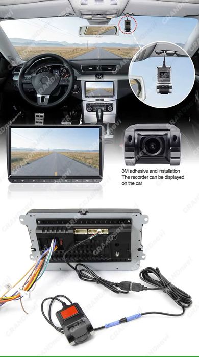 Camera auto ADAS LDWS Android player