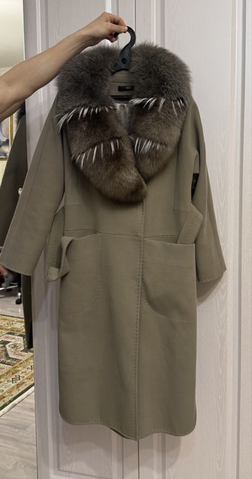 пальто «Лоретта», благородный оливковый цвет