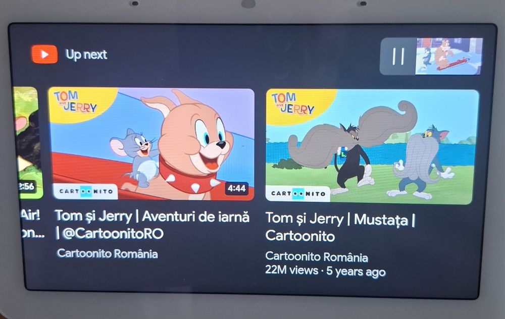 Google NEST HUB 1 Gen, Desene Animate, Youtube, Muzica, Filme, Smart HOME, Impecabil