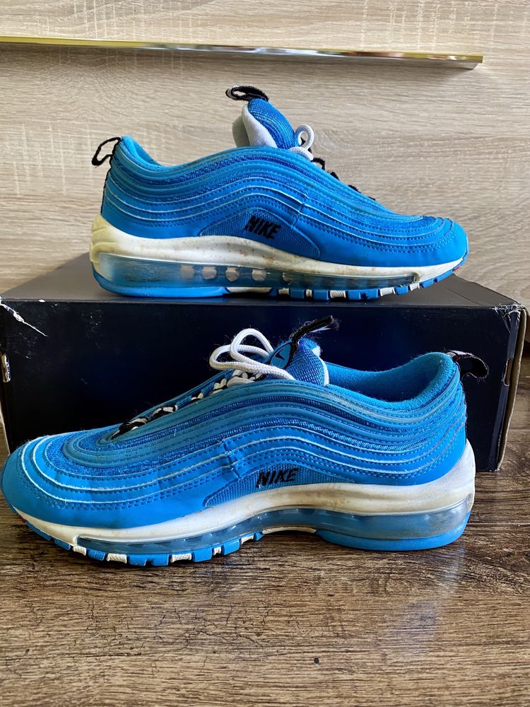 Aqua blue clearance air max 97