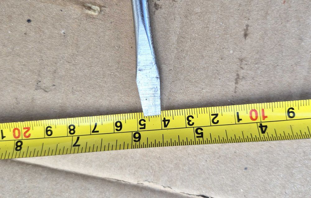 Машинна отвертка прав шшпиц 8мм - Germany