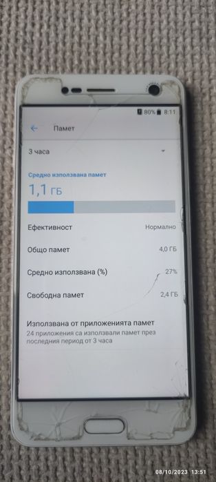 Продавам ZTE Blade V8 смартфон