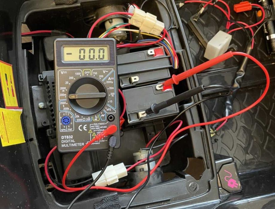 Ремонт и восстановление аккумулятора на детский электромобиль