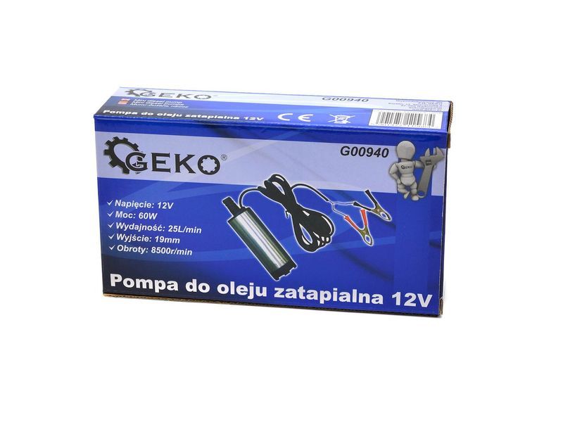 Електрическа помпа за трансфер на течности, дизел 12v 60w