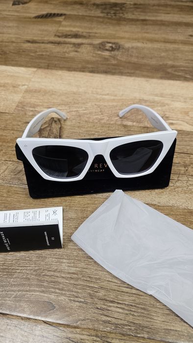 Ochelari de soare albi Privé Revaux