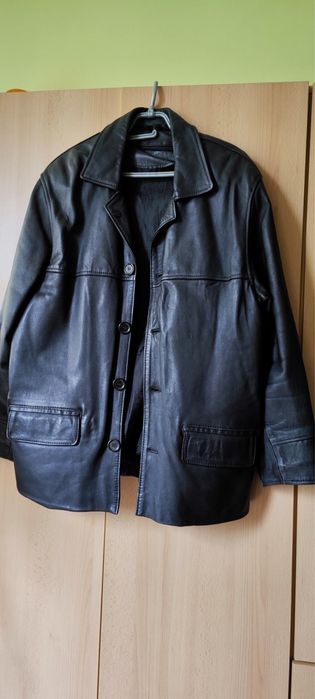 Кожено мъжко яке