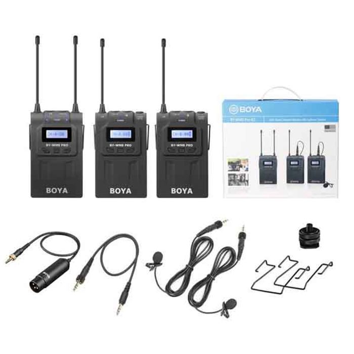 * BOYA комплект беспроводных микрофонов новый не дорого!