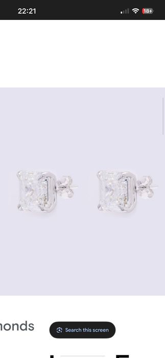 Cercei din AUR 14kt cu Diamante (3,16 CT)