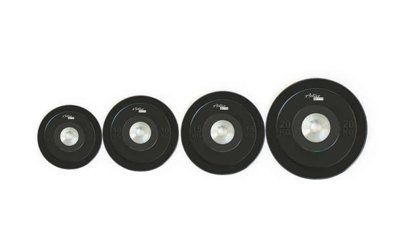 Олимпийски Свободни Bumper Тежести Active Gym 5кг - 20кг НОВИ
